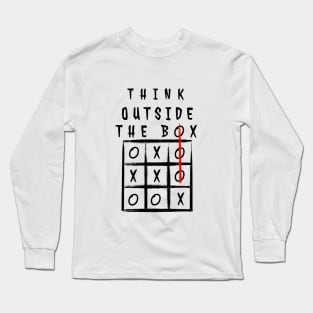 Think outside the box Long Sleeve T-Shirt